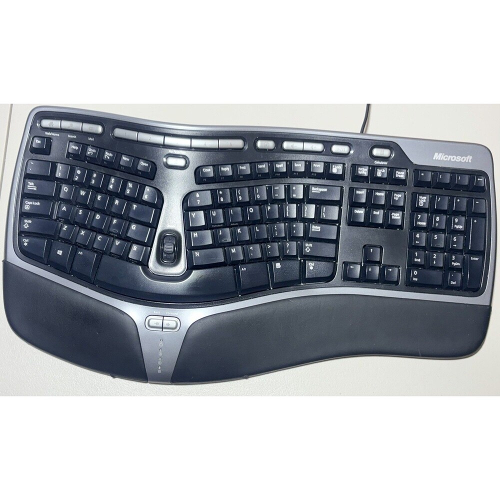 Microsoft Natural Ergonomic USB Keyboard 4000 (Model: KU-0462)